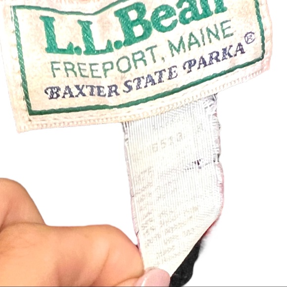 Vintage LL Bean Baxter State Parka Buffalo Plaid Flannel Hooded Coat Mens M USA - Picture 4 of 7